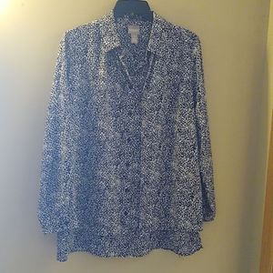 Chicos layered blouse